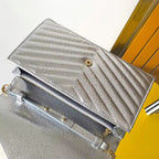 Saint Laurent Shoulder Bag Silver .