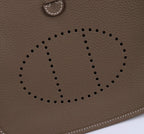 Bolsa Hermes Evelyne III Brown 29cm .