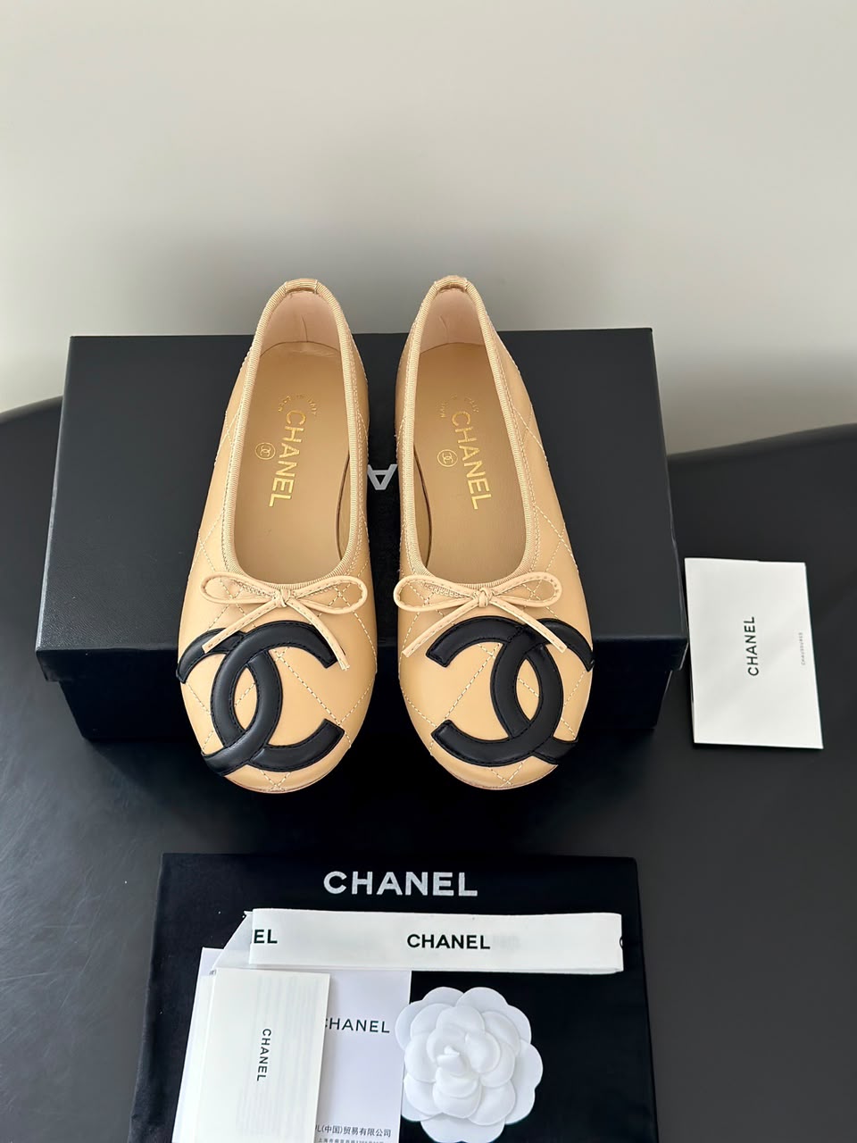 Sapatilha Chanel Coco Beach Bege