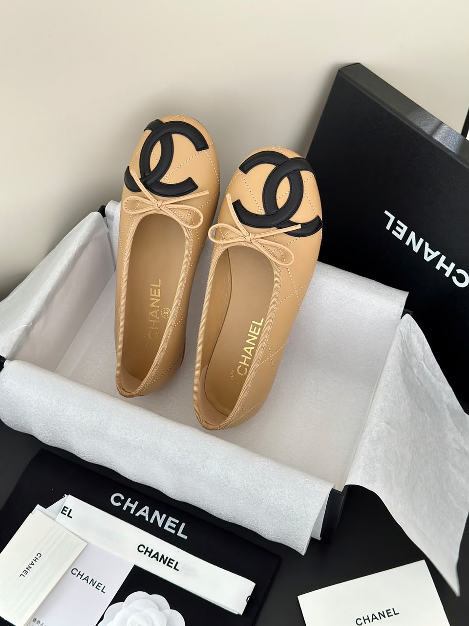 Sapatilha Chanel Coco Beach Bege