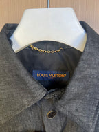 Camiseta LV Short-Sleeved Denim Shirt