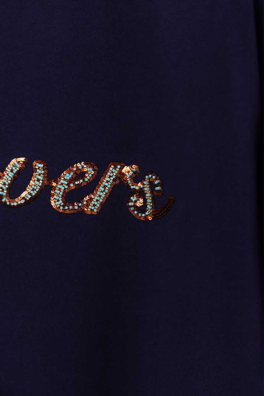 Camiseta LV Lovers Embroidered Pharrell Williams