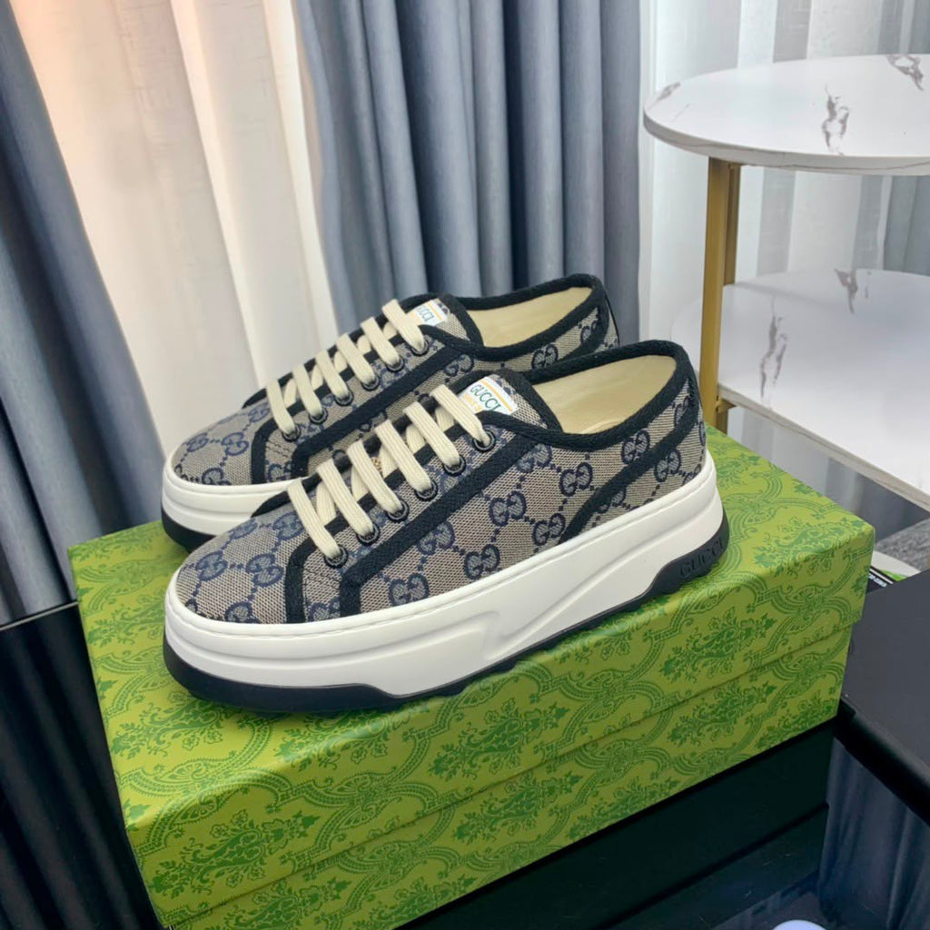 Gucci Tênis de canvas GG 1977 Platform