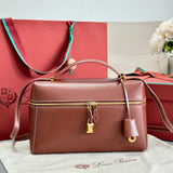 Bolsa Extra Bag L27 da Loro Piana Bon Ton Brown