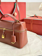 Bolsa Extra Bag L27 da Loro Piana Bon Ton Brown
