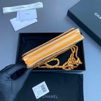 Bolsa Chanel CC Woc Lambskin Golden .