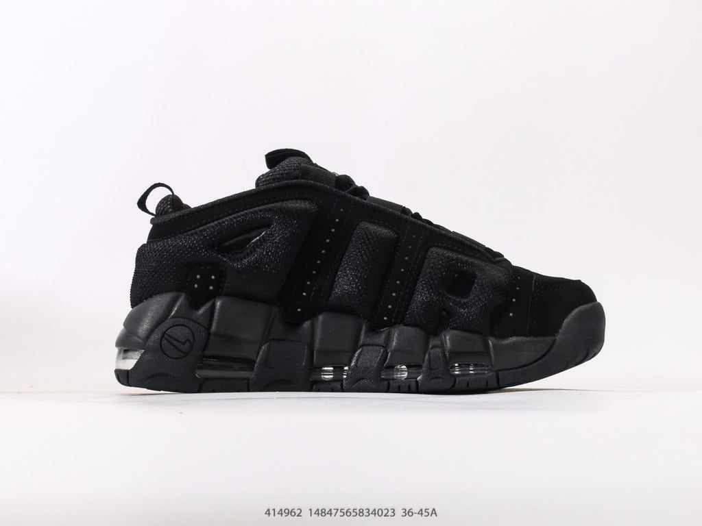Nike Air More Uptempo triple black.