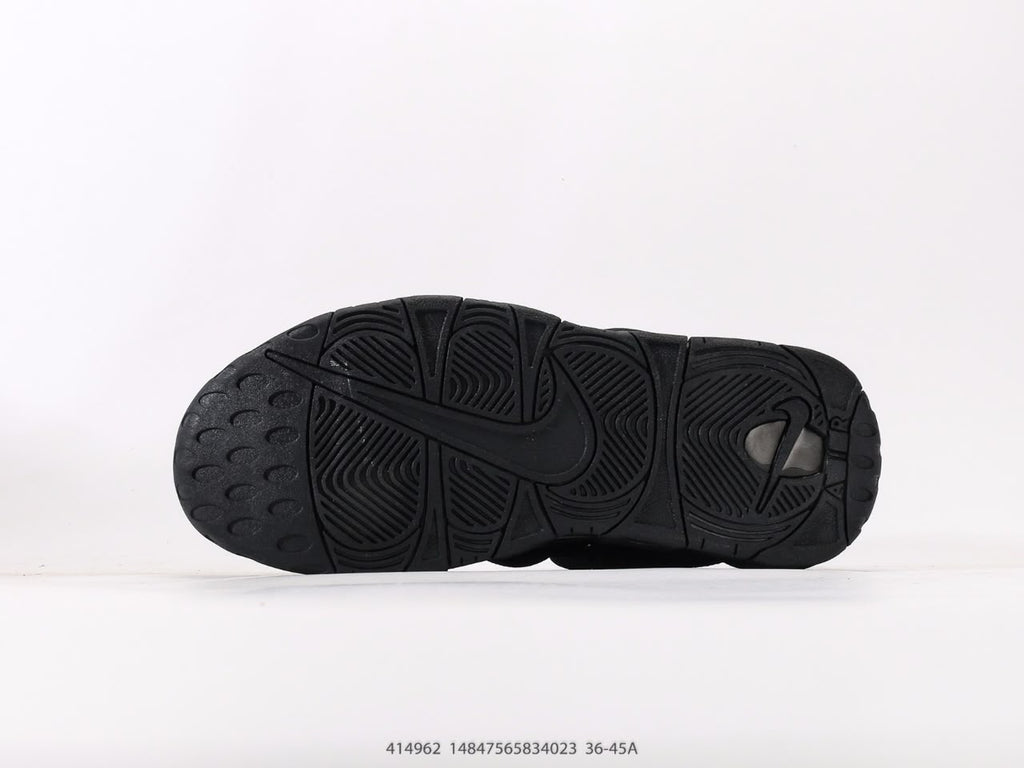 Nike Air More Uptempo triple black.