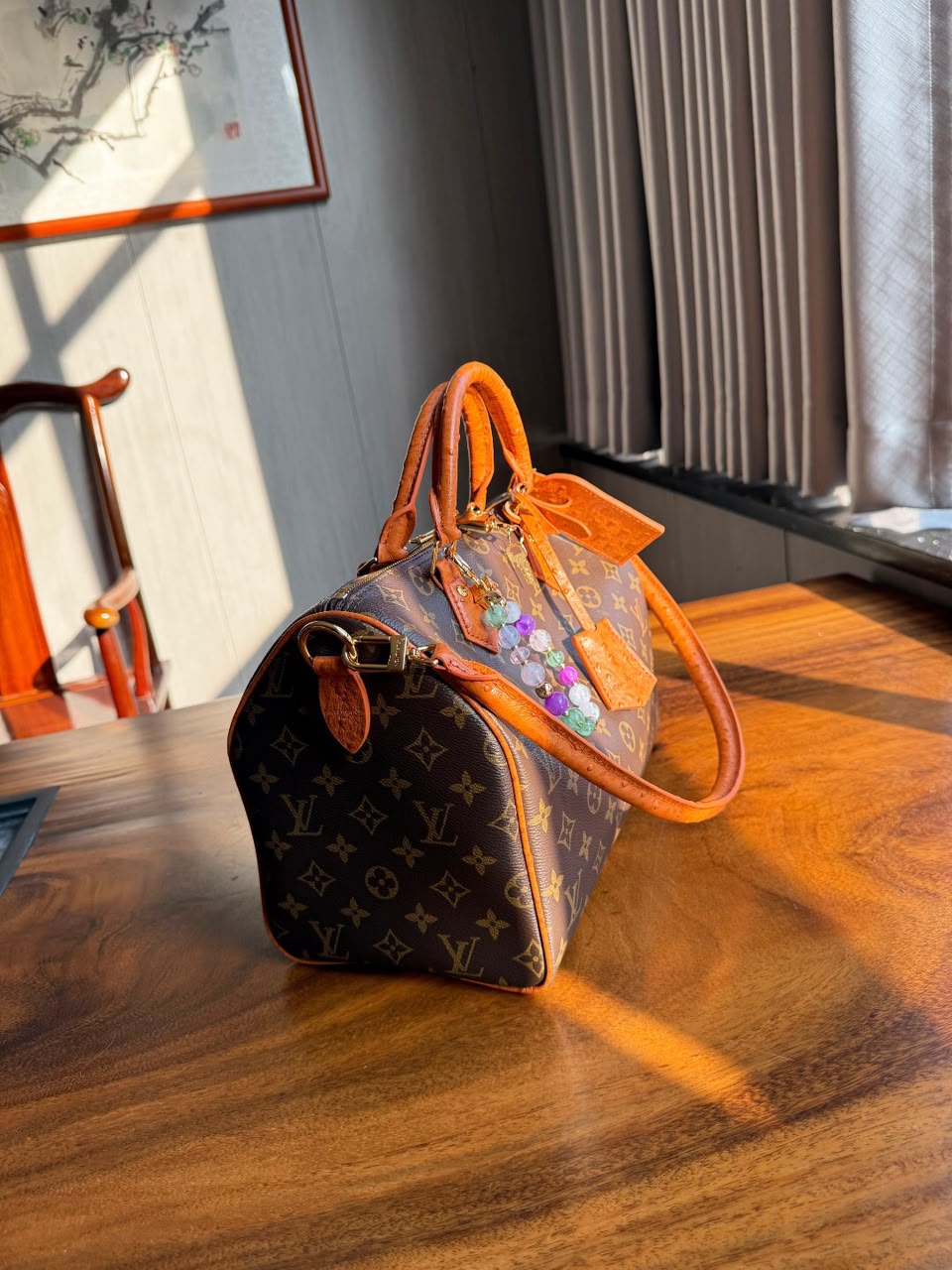 Louis Vuitton Speedy Soft 30 Boho Monogram .