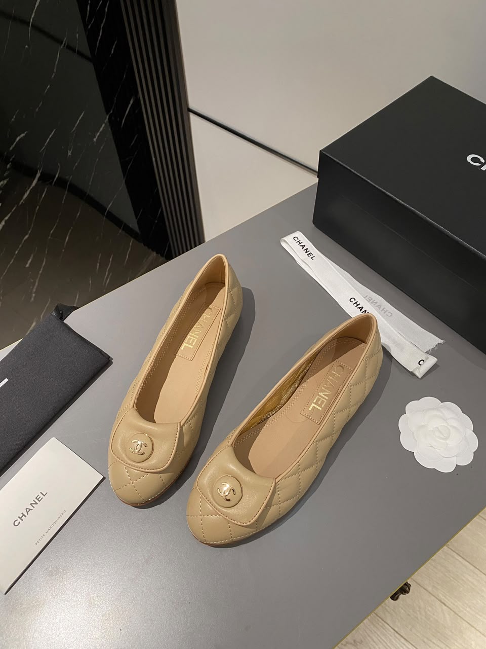 Sapatilha Chanel Quilted Ballet Flat