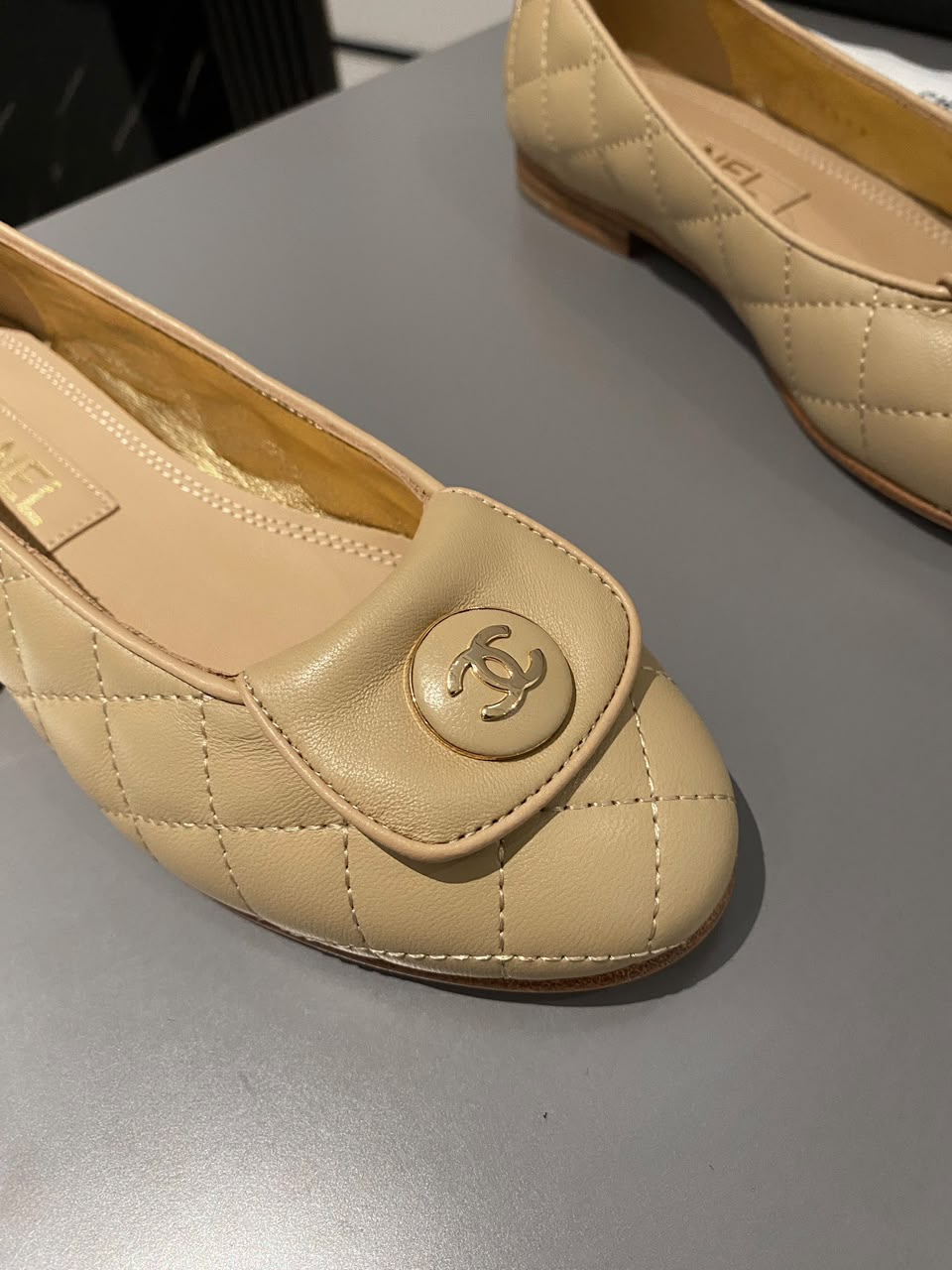 Sapatilha Chanel Quilted Ballet Flat