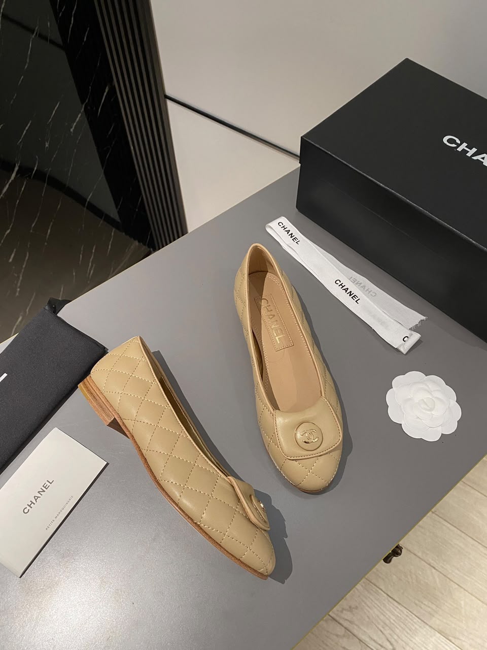 Sapatilha Chanel Quilted Ballet Flat