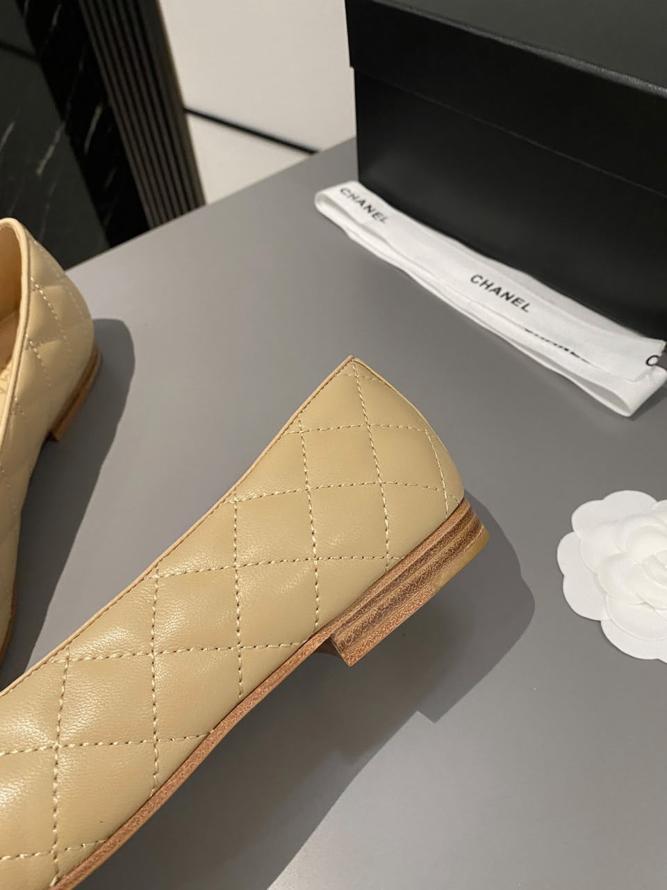 Sapatilha Chanel Quilted Ballet Flat