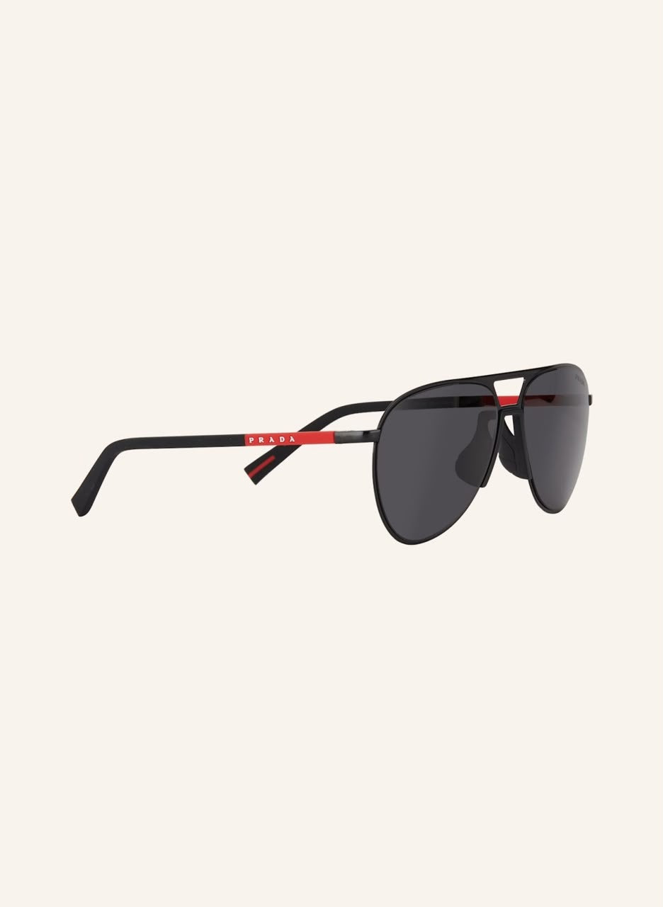 Óculos de Sol Prada Linear Rosa Preto