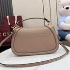 Gucci Blondie Medium Top Handle Bag Rose Tan .