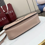 Gucci Blondie Medium Top Handle Bag Rose Tan .