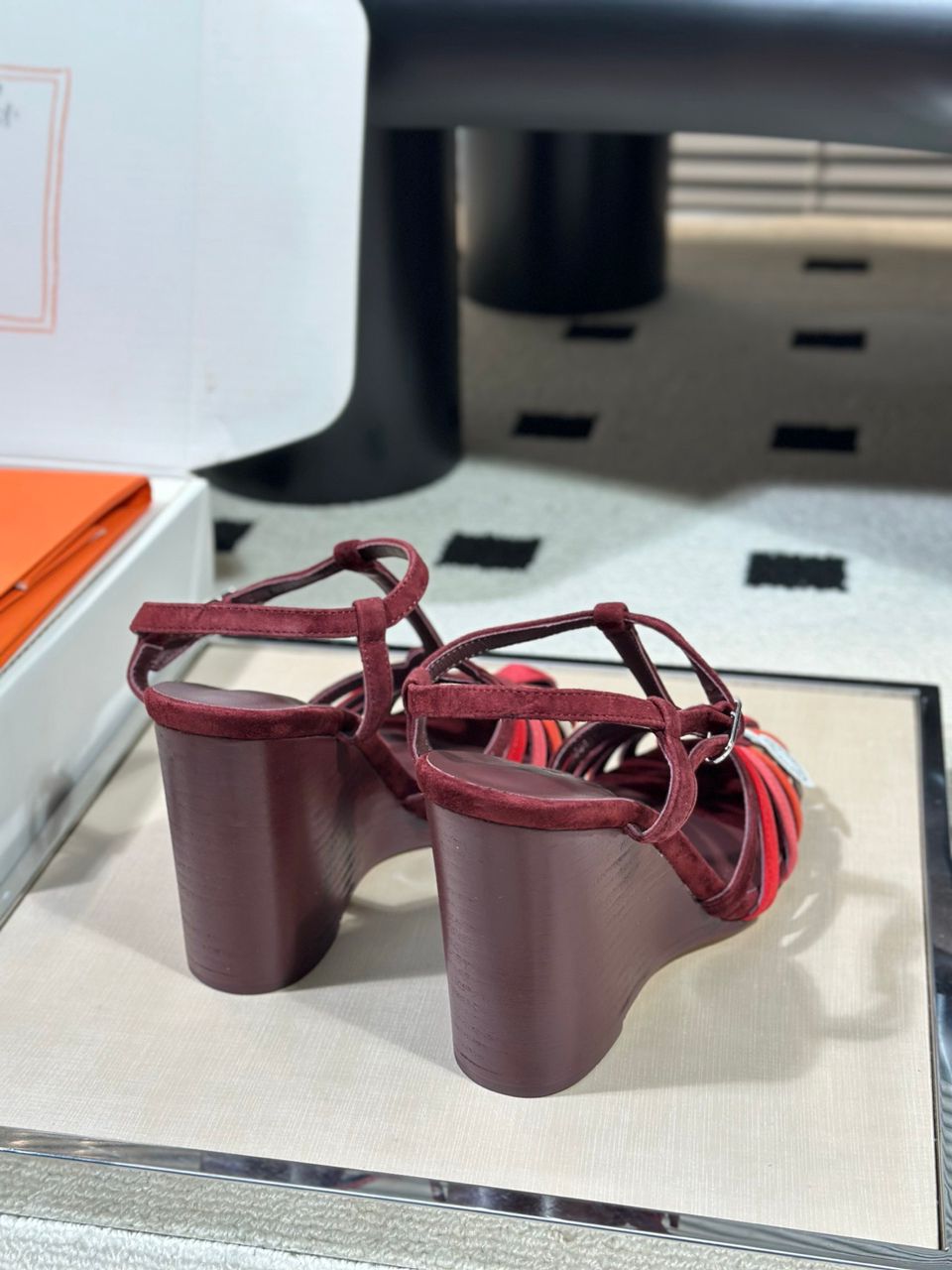 Noa 95 da Hermès Multicolore Rouge H .