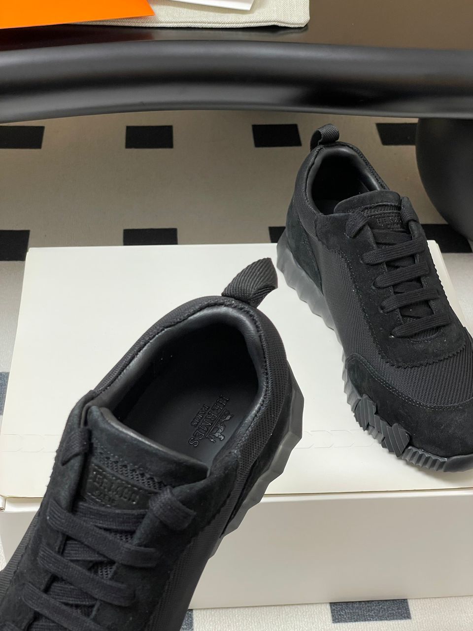 Bouncing Hermès Triple Black .