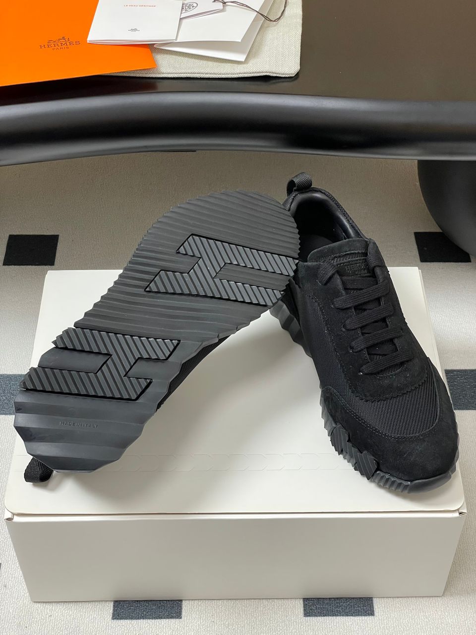 Bouncing Hermès Triple Black .