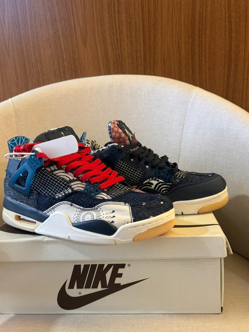 Jordan 4 Retro Sashiko ( Pronta entrega)