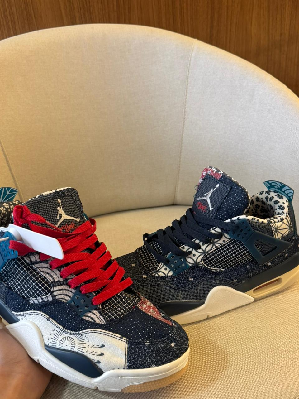 Jordan 4 Retro Sashiko ( Pronta entrega)