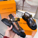 Sandalia Louis Vuitton Monogram Nevada