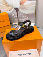 Sandalia Louis Vuitton Monogram Nevada