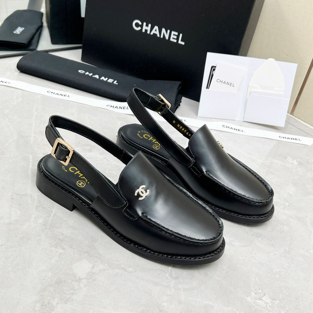 Mocassim Chanel Slingback Loafer