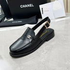 Mocassim Chanel Slingback Loafer