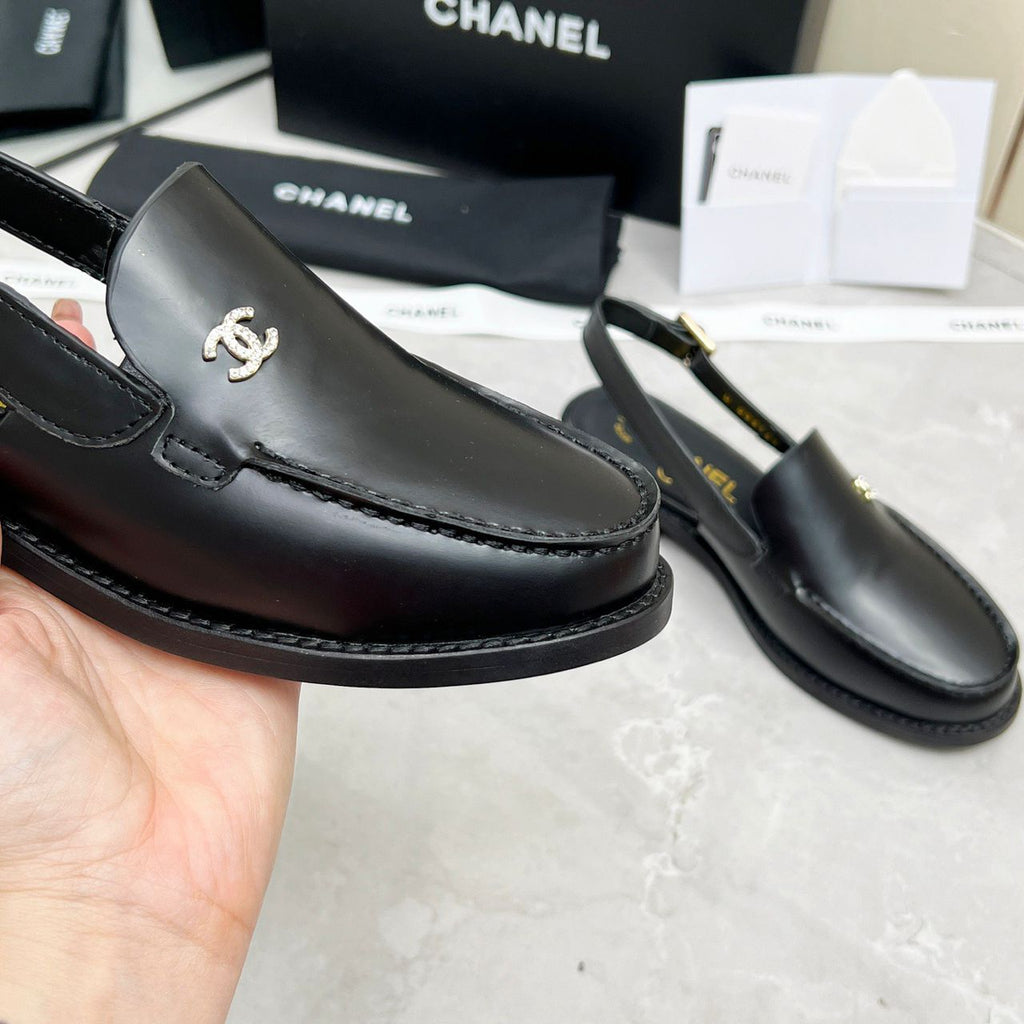 Mocassim Chanel Slingback Loafer