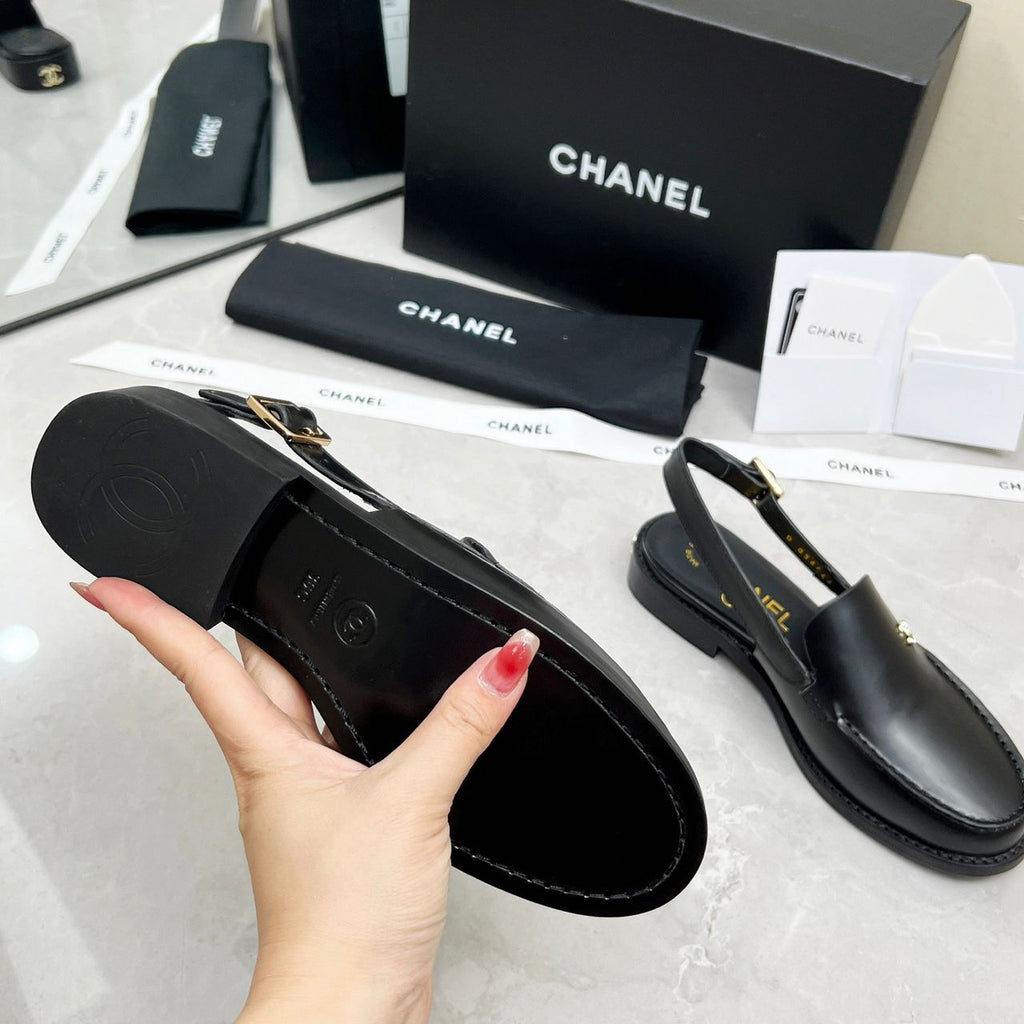 Mocassim Chanel Slingback Loafer