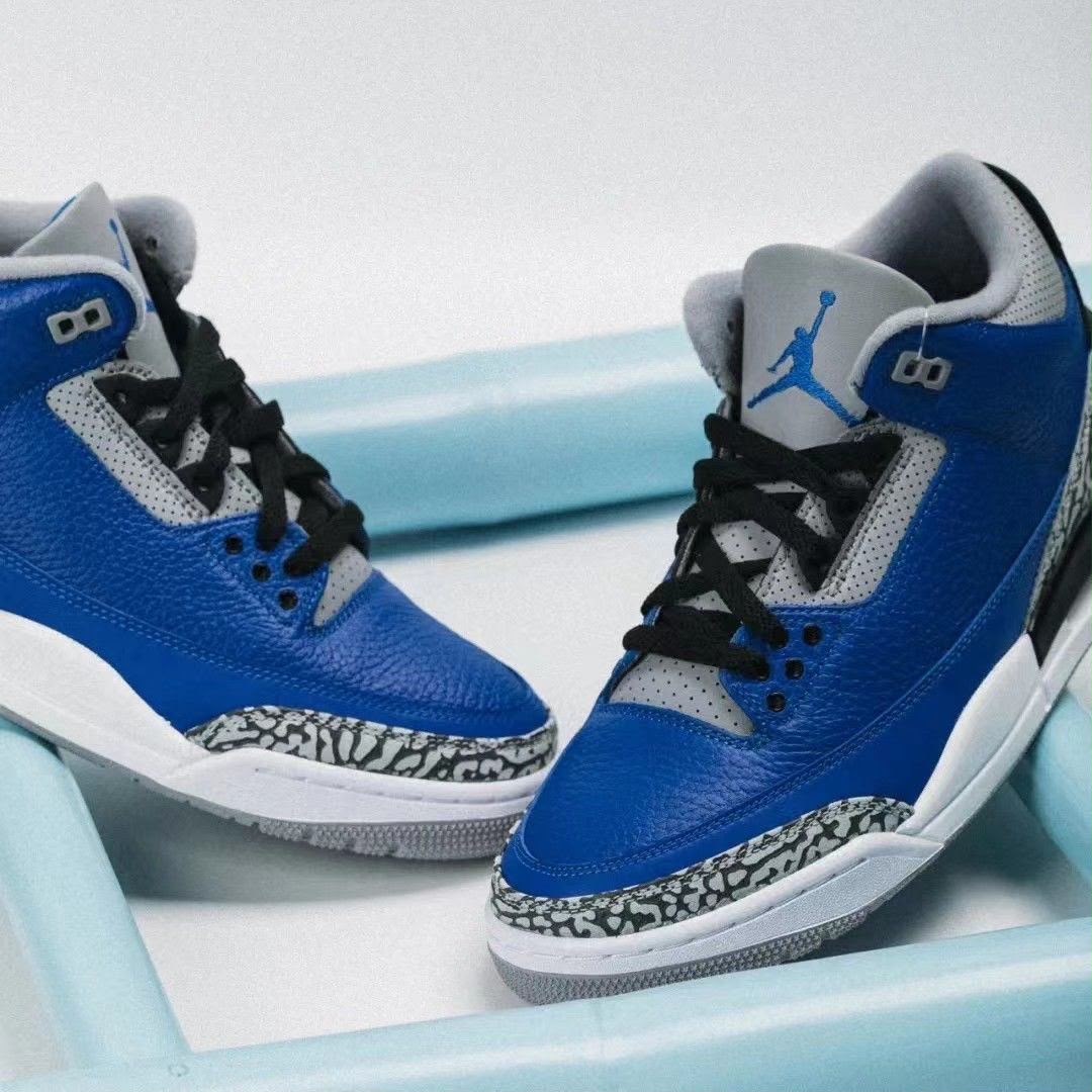 nike jordan 3 blue cement