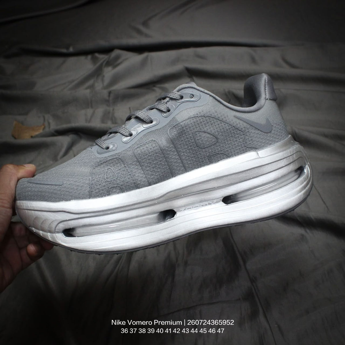 Nike Vomero Premium Geyser Grey Metallic Silver