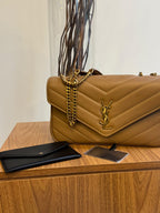 Bolsa Yves Saint Laurent Loulou Large Marrom (Pronta entrega)