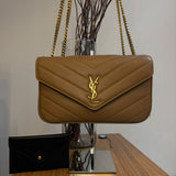 Bolsa Yves Saint Laurent Loulou Large Marrom (Pronta entrega)