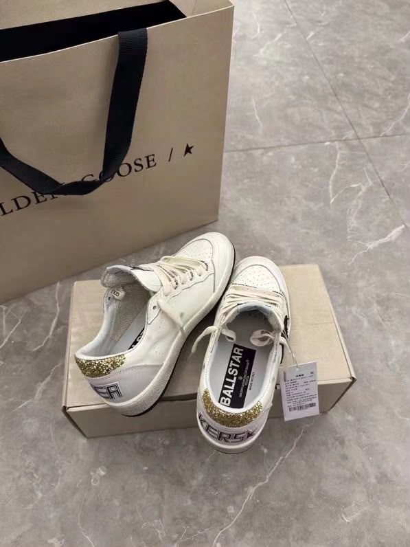 Golden Goose Golden Star Glitter Black