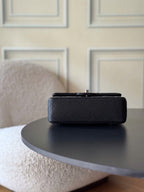 Chanel Classic Flap ferragens prata..