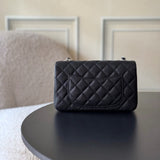 Chanel Classic Flap ferragens prata..