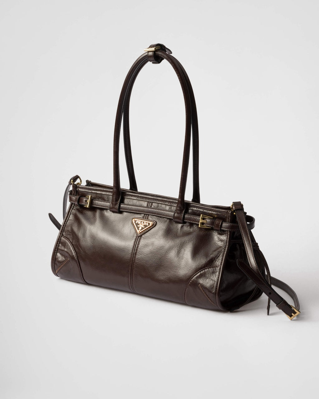 Prada Aimée Shoulder Bag brown