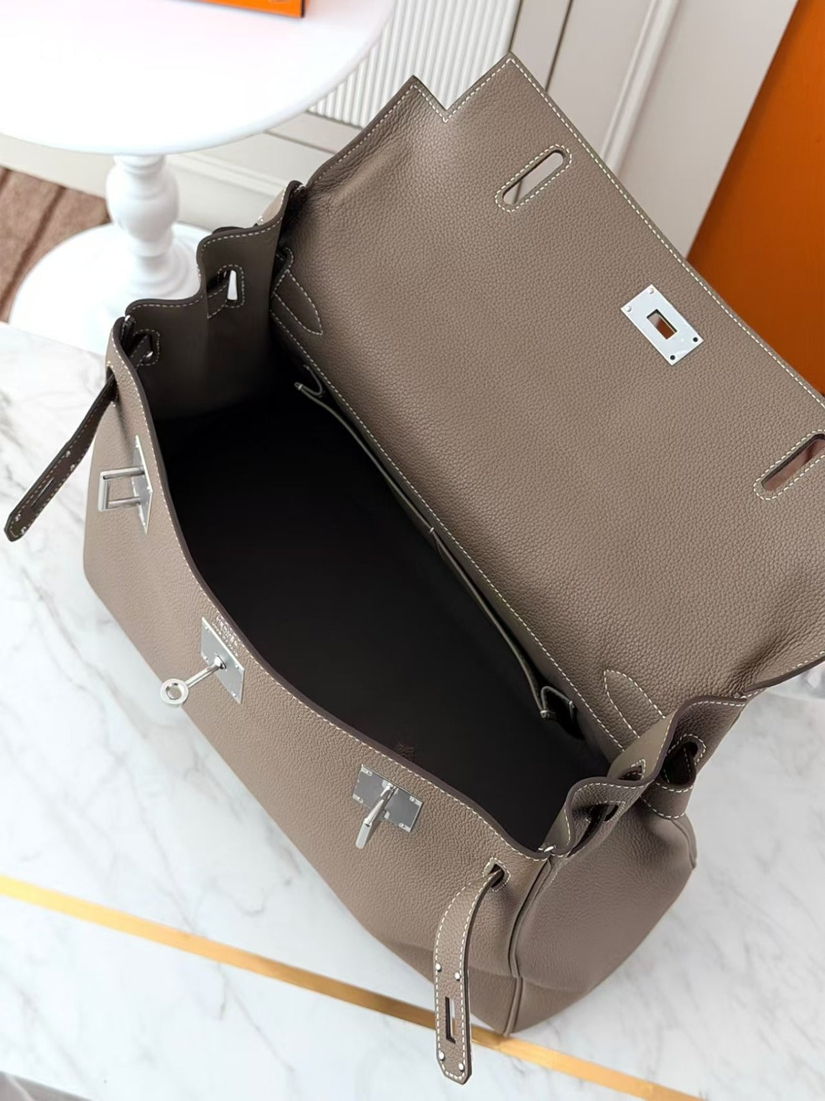 Bolsa Hermes Kelly Haut à Courroies