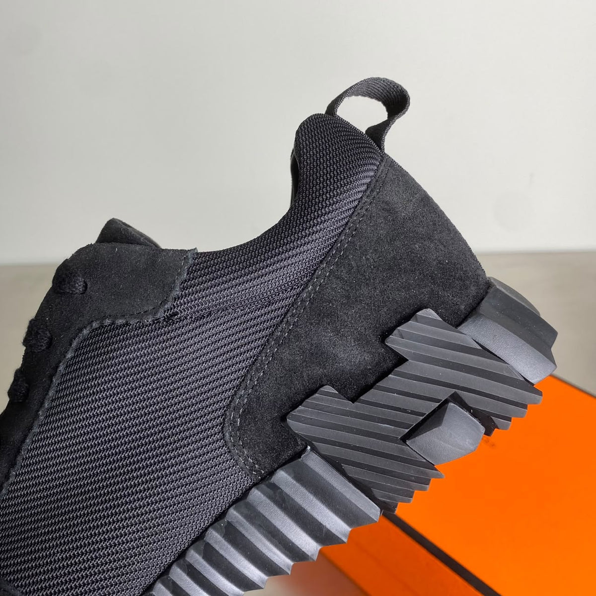 Tênis Hermes Air Mesh Bouncing All Black