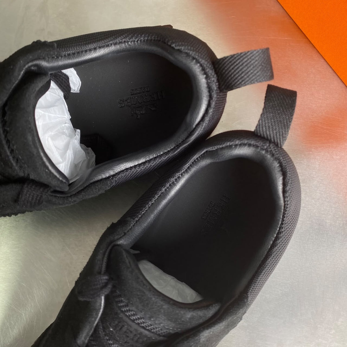 Tênis Hermes Air Mesh Bouncing All Black