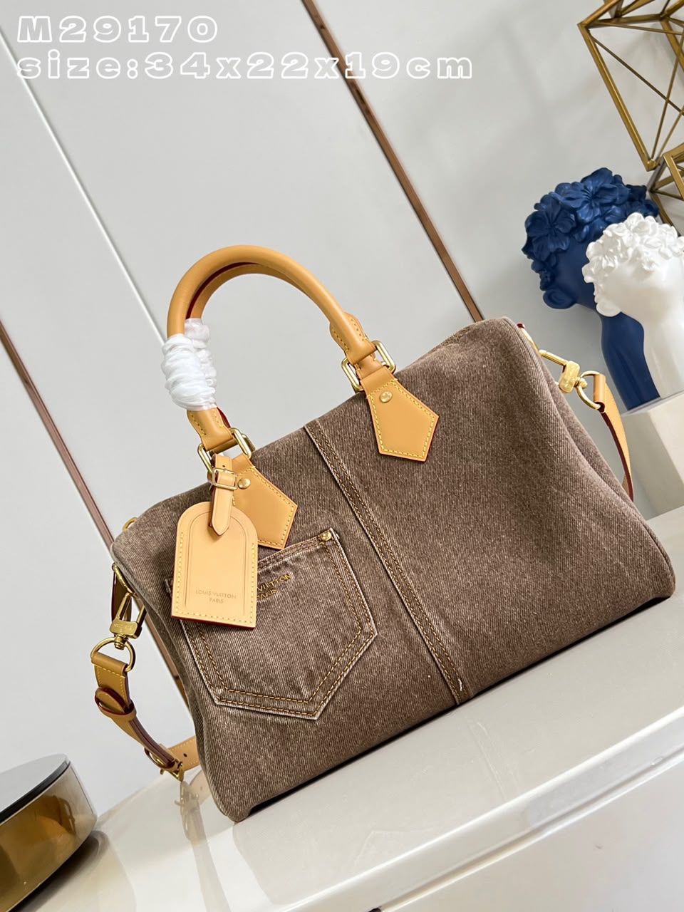 Louis Vuitton Speedy 30 Bandoulière Coffee Bean Brown