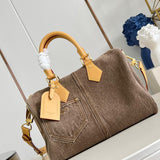 Louis Vuitton Speedy 30 Bandoulière Coffee Bean Brown