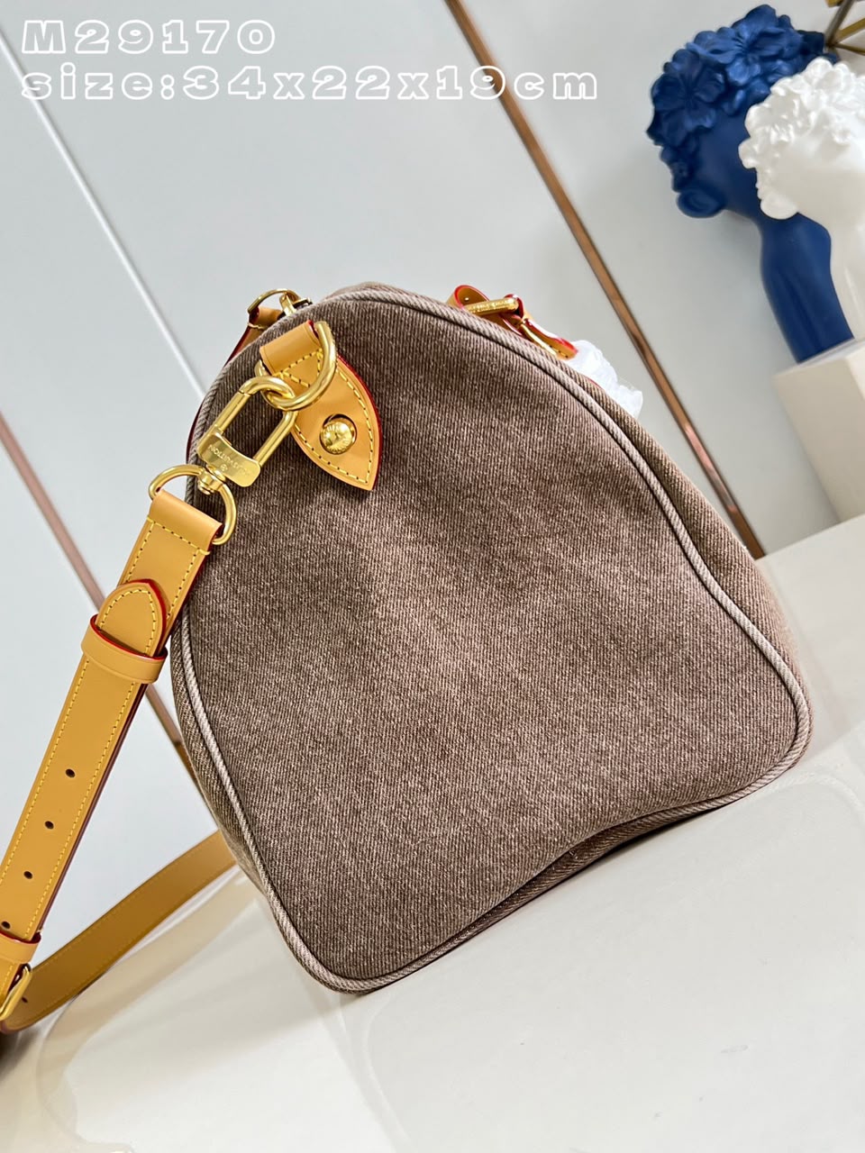 Louis Vuitton Speedy 30 Bandoulière Coffee Bean Brown