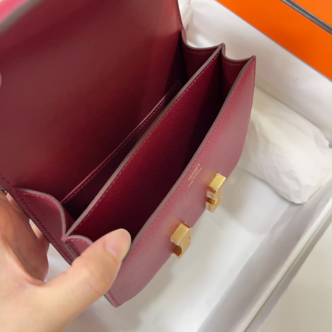 Bolsa Hermès Constance Red