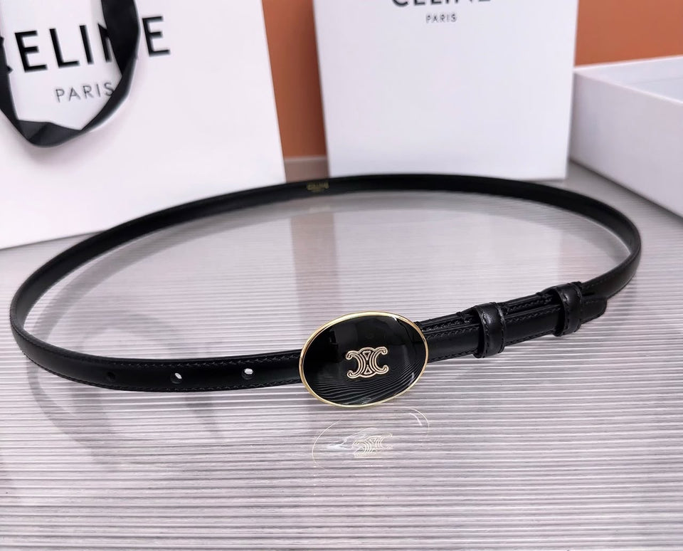 Cinto Celine Ellipse 13 Taurillon Black