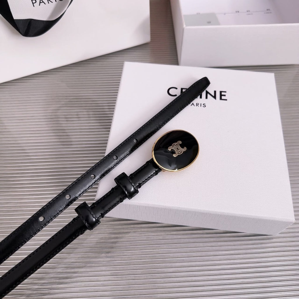 Cinto Celine Ellipse 13 Taurillon Black