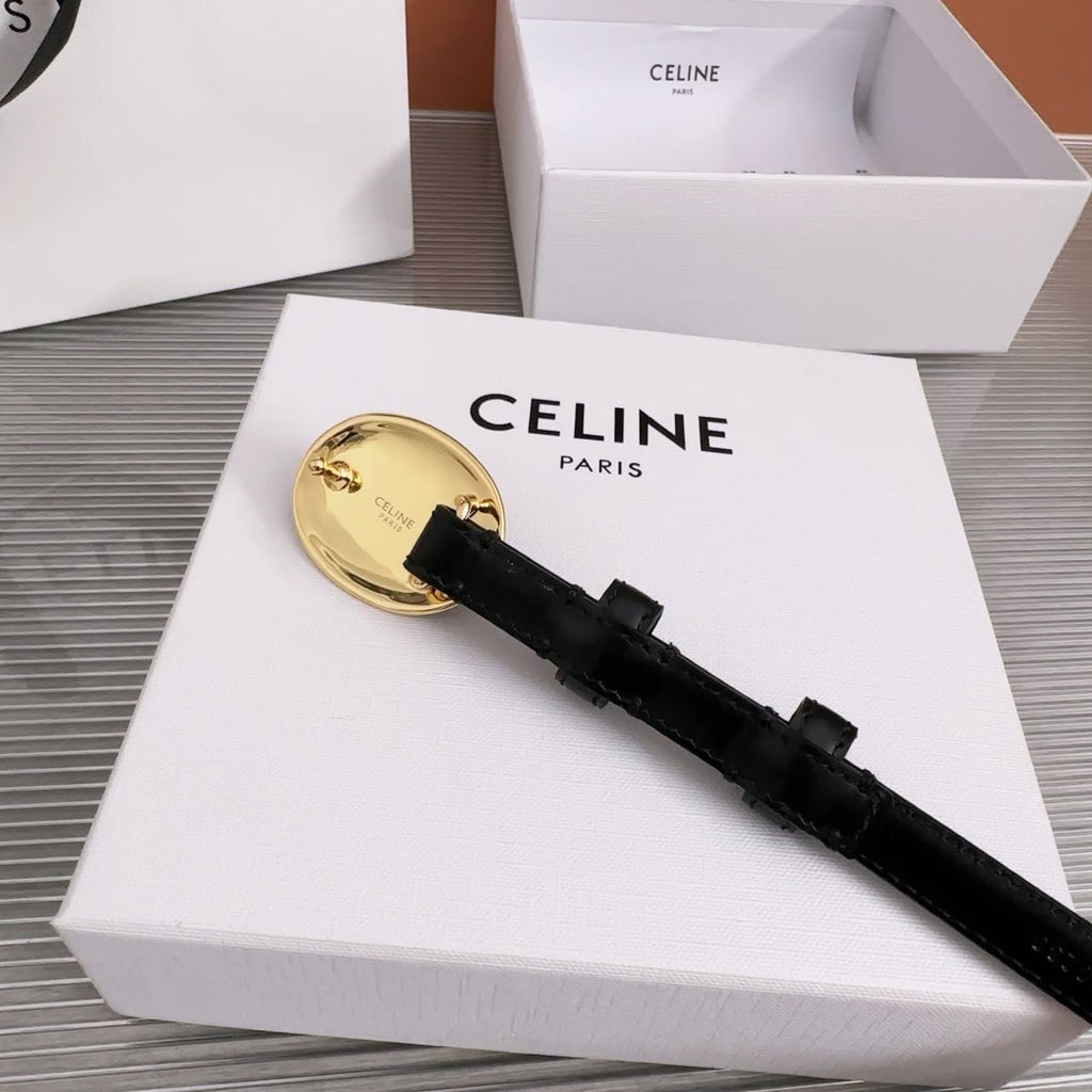 Cinto Celine Ellipse 13 Taurillon Black