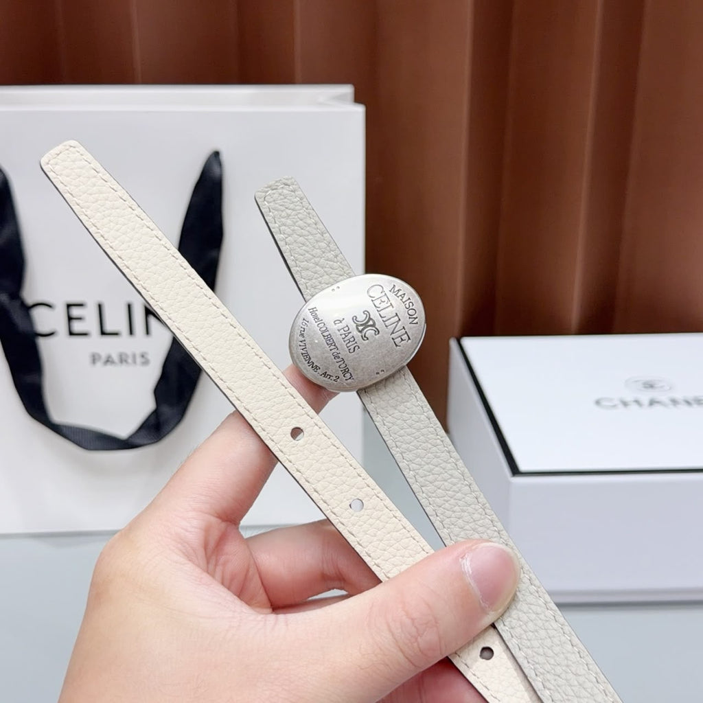 Cinto Celine Maison White